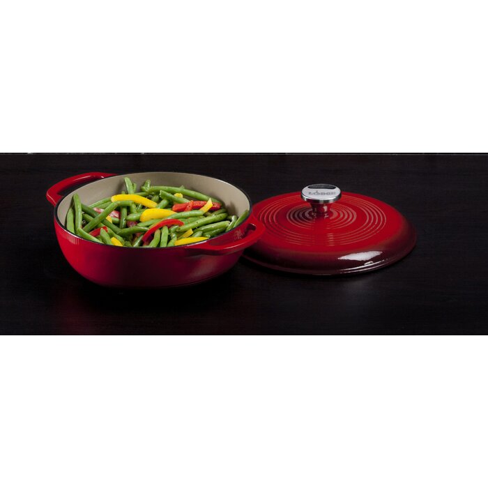 Lodge Enameled Cast Iron Dutch Oven & Reviews | Wayfair